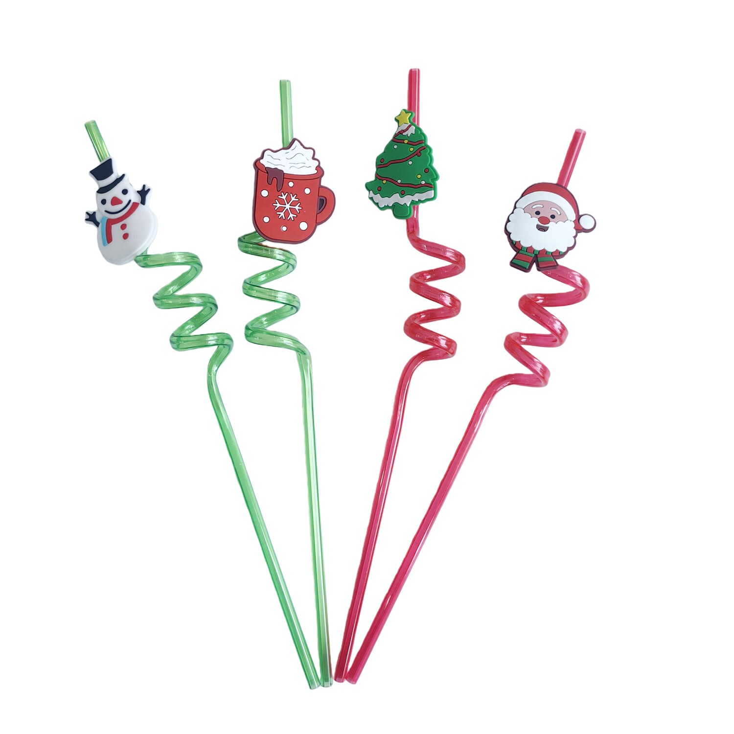 Christmas House Straws With Christmas Icons, Assorted Designs, 4-pc Pack. — coming to Dollar Tree Sep 16, 2026