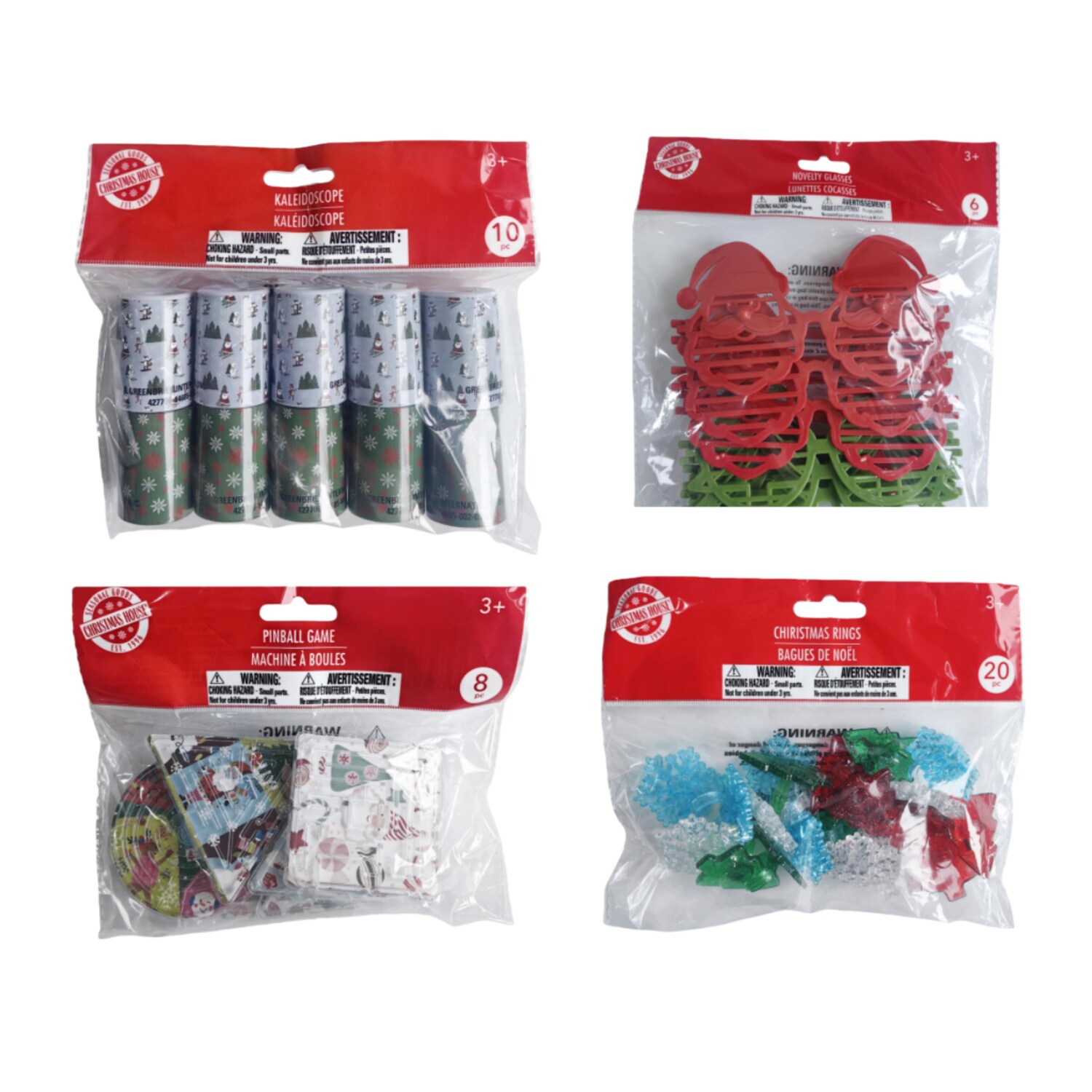 Christmas House Party Favors Pack, Assorted Party Favors. — coming to Dollar Tree Sep 16, 2026