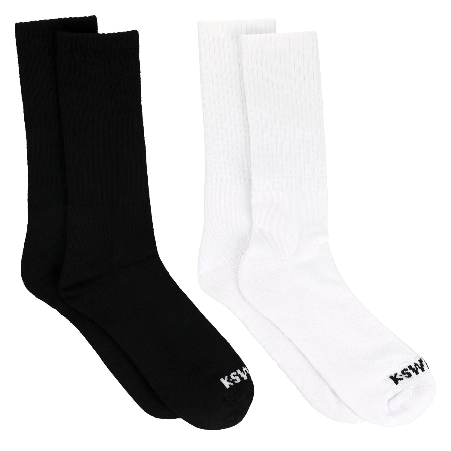 Kswiss Men's Cushion Crew Socks Size 6-12, Assorted Colors, 5-pair Pack. — coming to Dollar Tree Aug 21, 2026