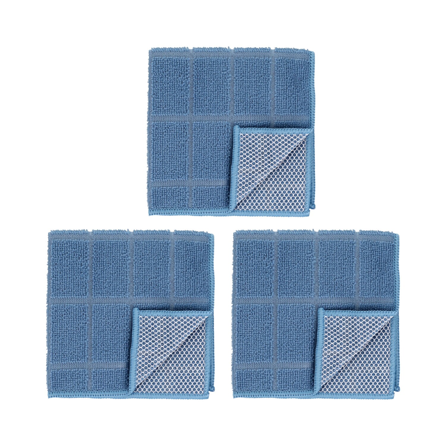 Home Collection Blue Dishcloth, 3-pc Pack — coming to Dollar Tree Aug 21, 2026