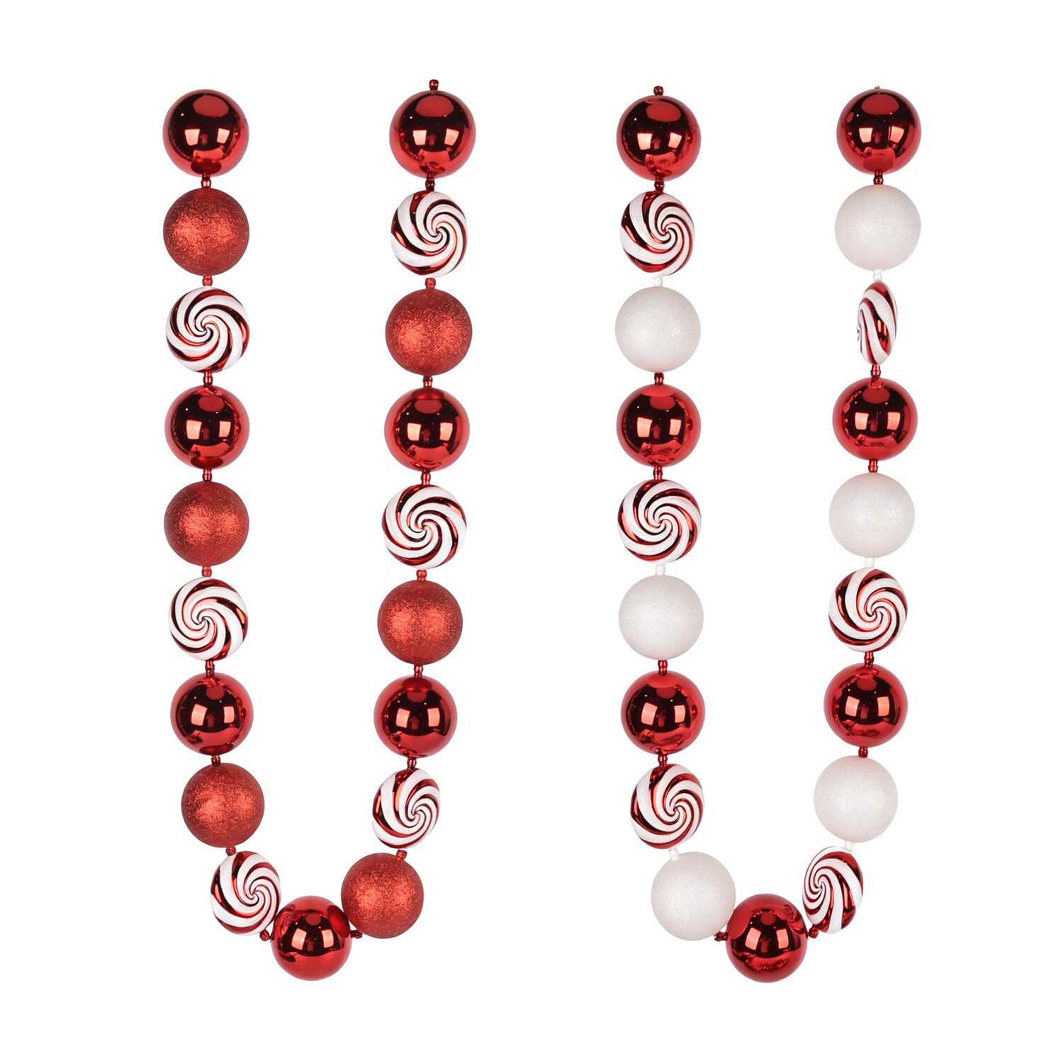 Christmas Lollipop-themed Garland, Assorted Styles — coming to Dollar Tree Sep 9, 2026