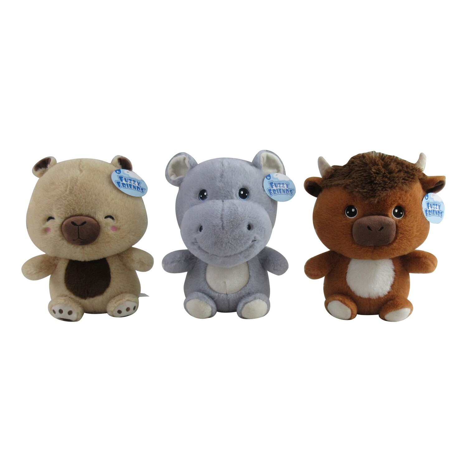 Fuzzy Friends Animal Plush Toy, Assorted Animals, 1-ct. — coming to Dollar Tree Oct 30, 2026