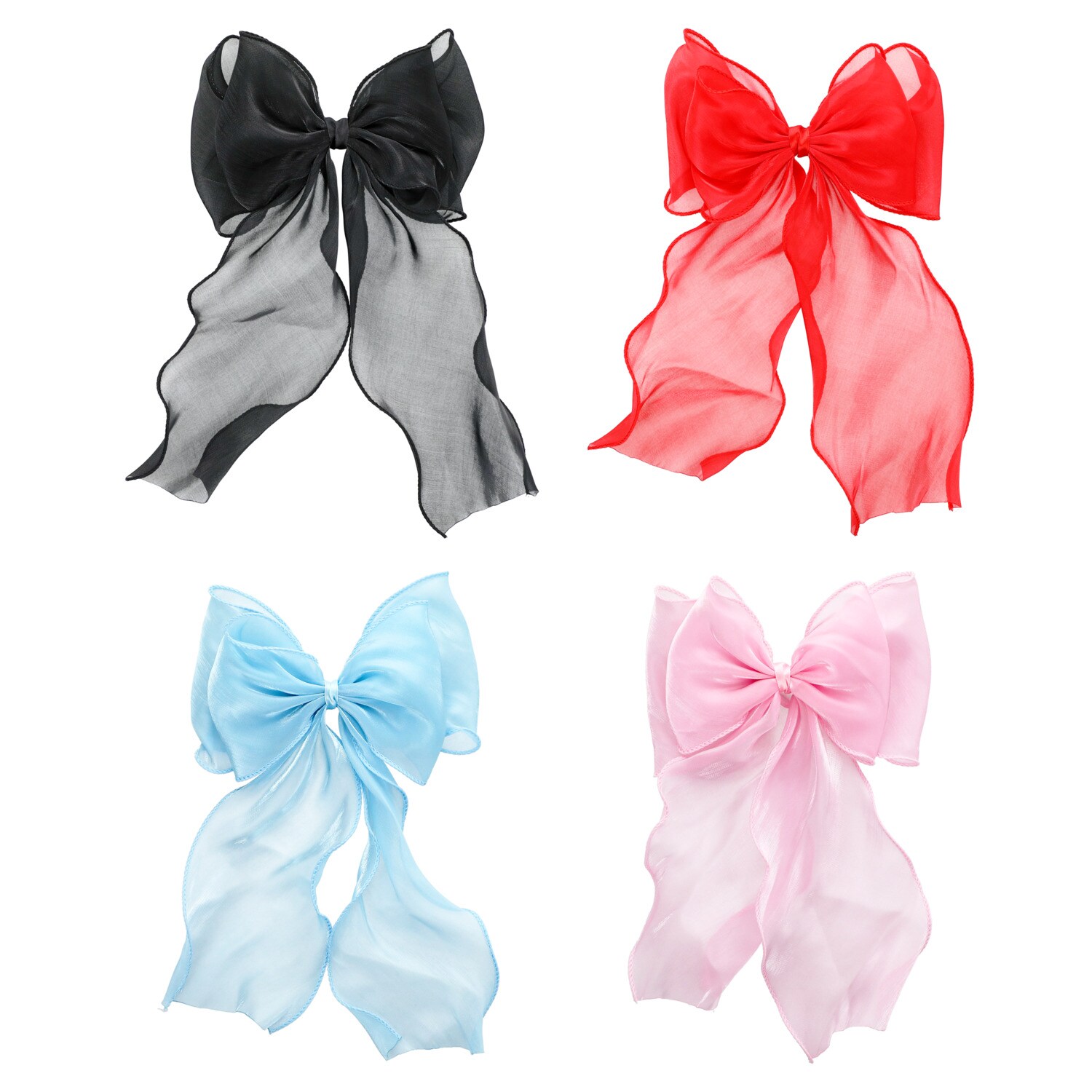 Modeled Bow Barrette Hair Clip, Assorted Colors. — coming to Dollar Tree Sep 18, 2026
