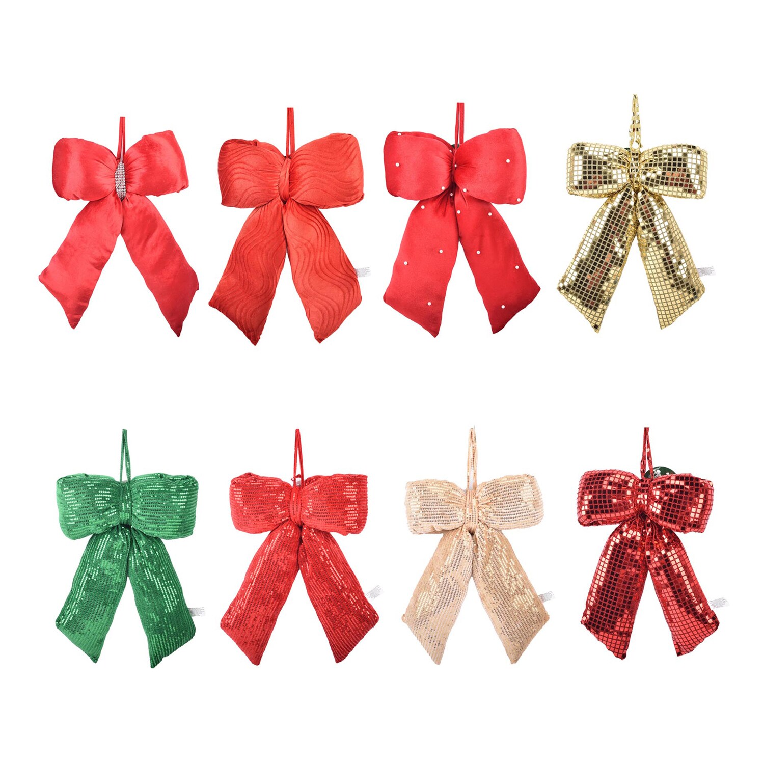 Large Christmas Bow, Assorted Styles — coming to Dollar Tree Aug 22, 2026