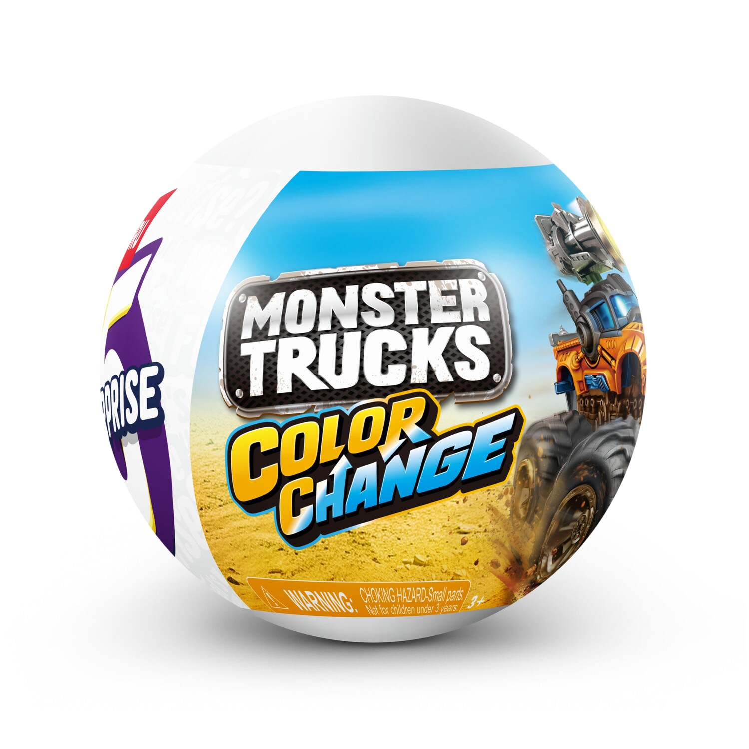 5 Surprise Monster Truck Color Change Toy, Assorted Designs. — coming to Dollar Tree Oct 14, 2026