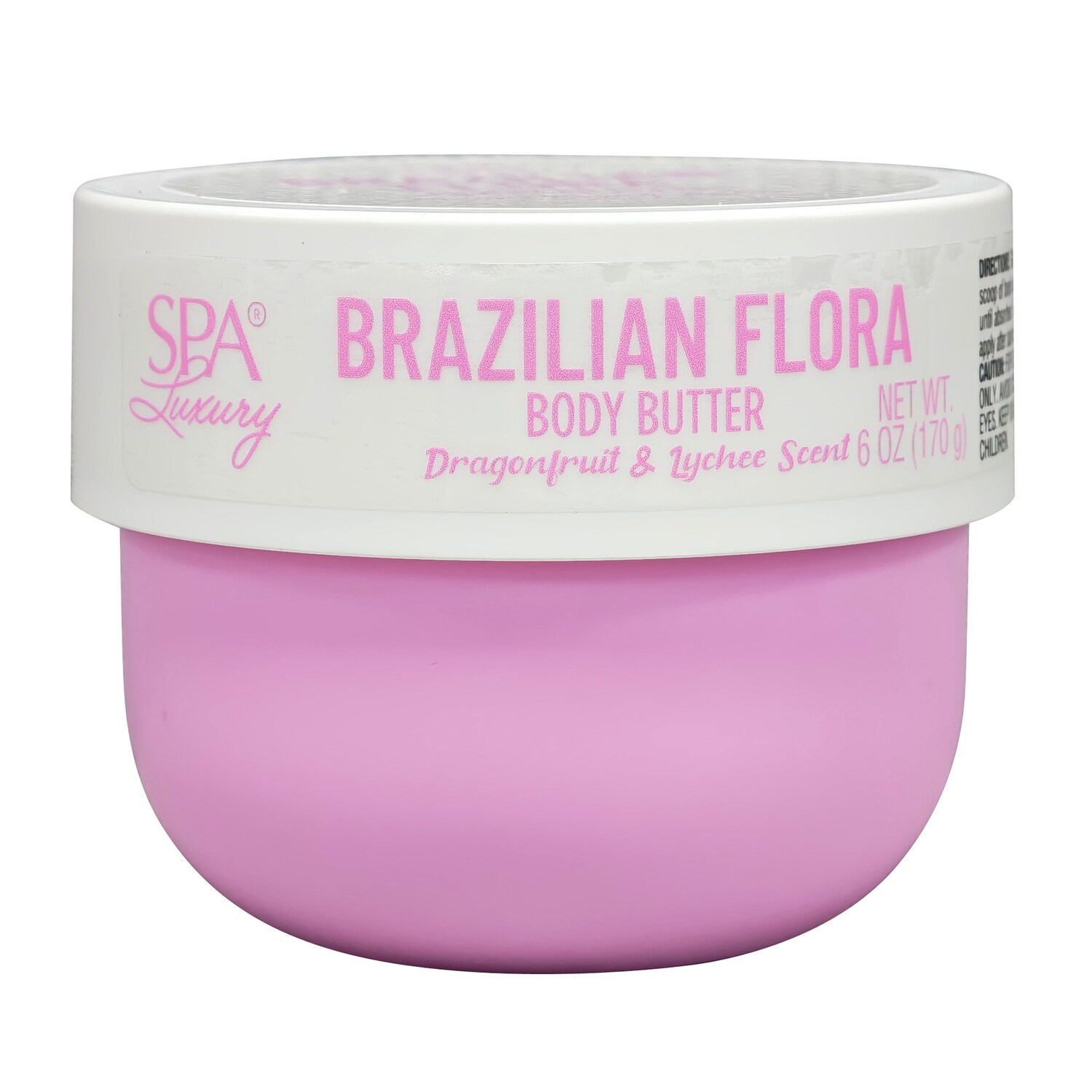 SPA Luxury Brazilian Flora Body Butter Cream, 6 Oz. — coming to Dollar Tree Sep 27, 2026