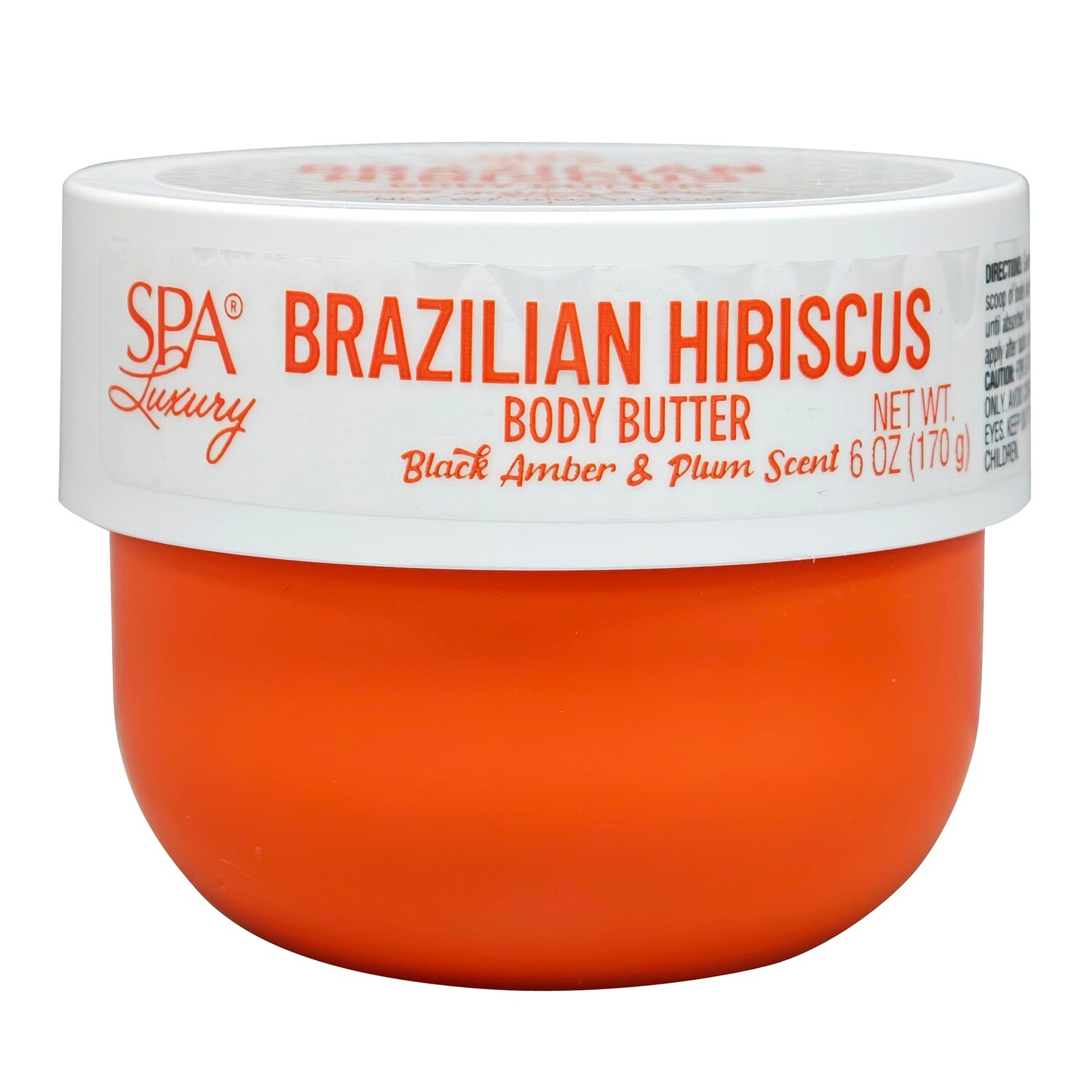SPA Luxury Brazilian Hibiscus Scented Body Butter, 6 Oz. — coming to Dollar Tree Sep 27, 2026
