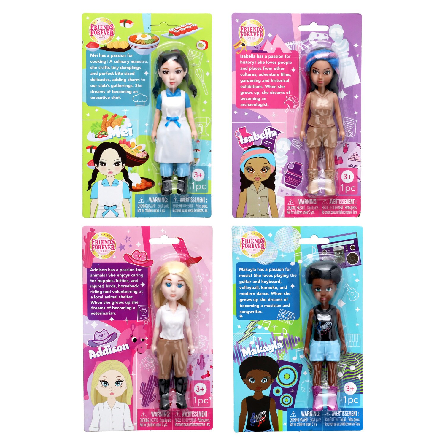 Friend's Forever Club Doll, Assorted Characters. — coming to Dollar Tree Oct 28, 2026