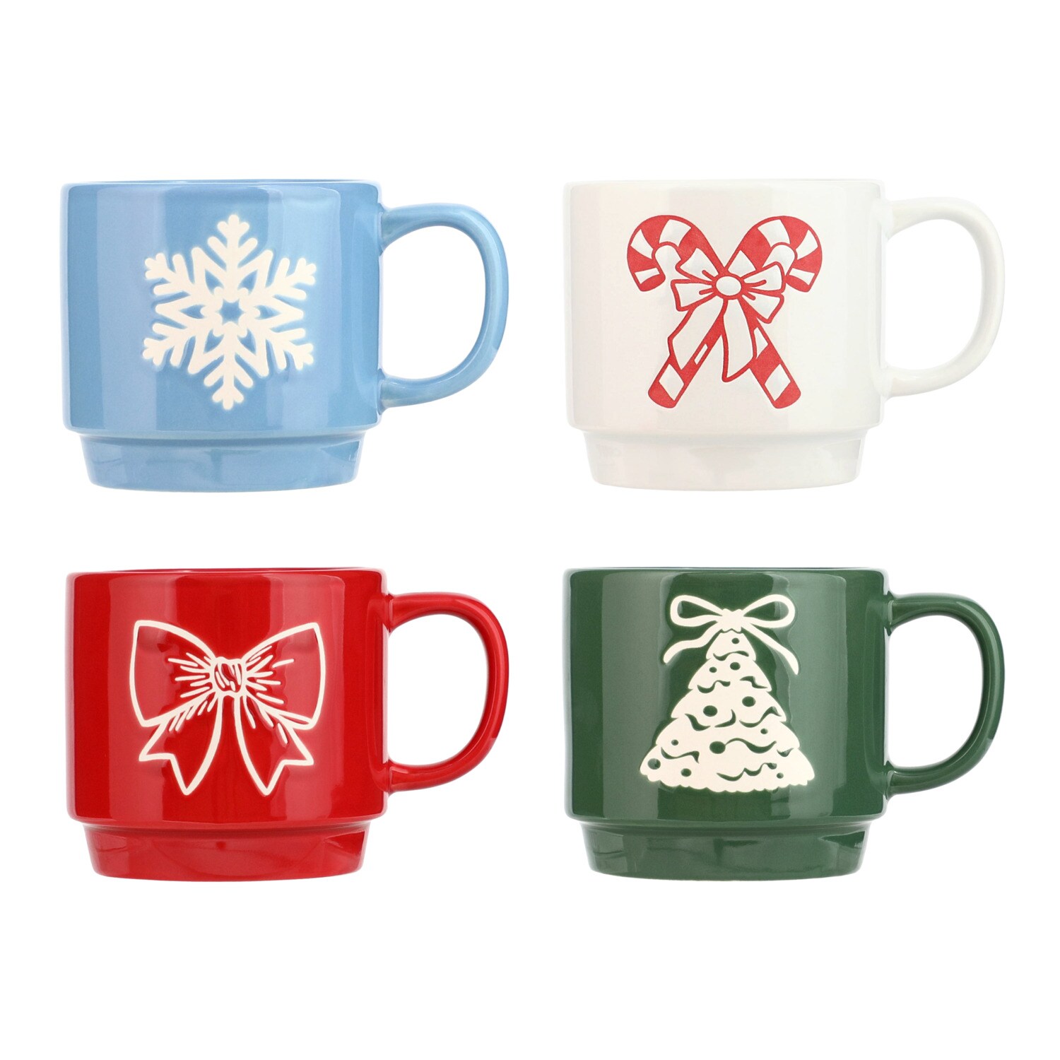 Christmas-themed Mug, Assorted Designs — coming to Dollar Tree Sep 18, 2026