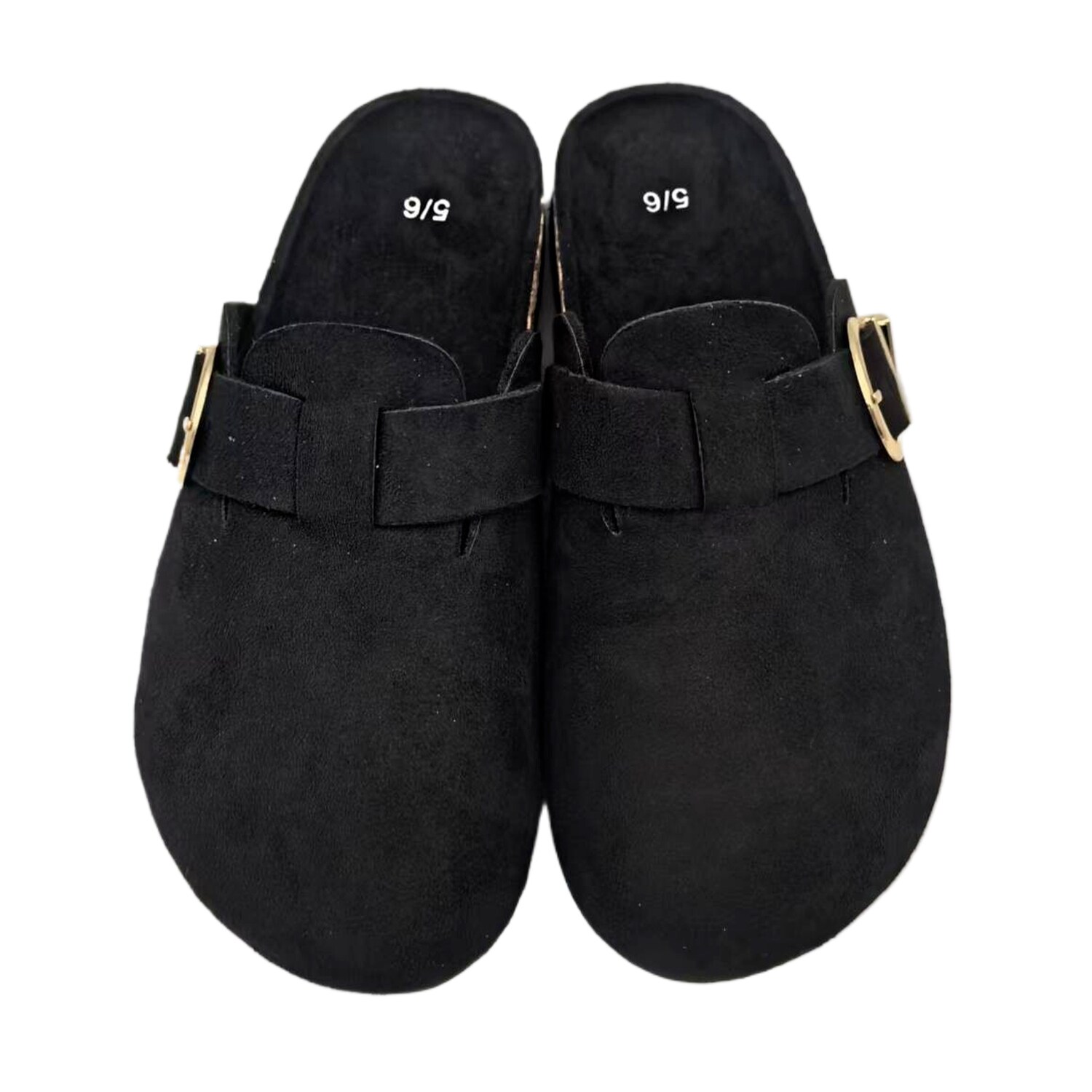Mysoft Black Ladies Faux Suede Clog Size 6/7, 2-pc Pack. — coming to Dollar Tree Sep 5, 2026