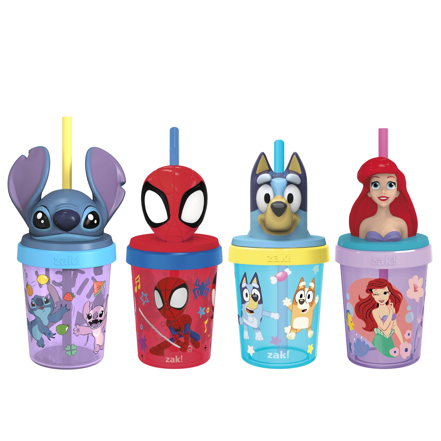 Licensed Characters Sipper Tumbler With Lid & Straw, Assorted Characters, 1-ct. — coming to Dollar Tree Aug 21, 2026