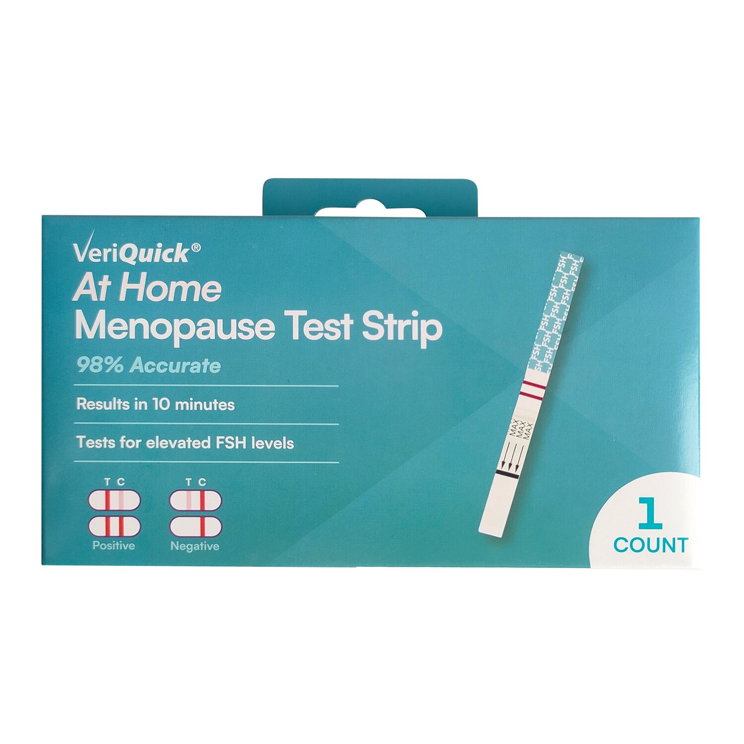 VeryQuick At Home Menopause Test Strip — coming to Dollar Tree Sep 9, 2026