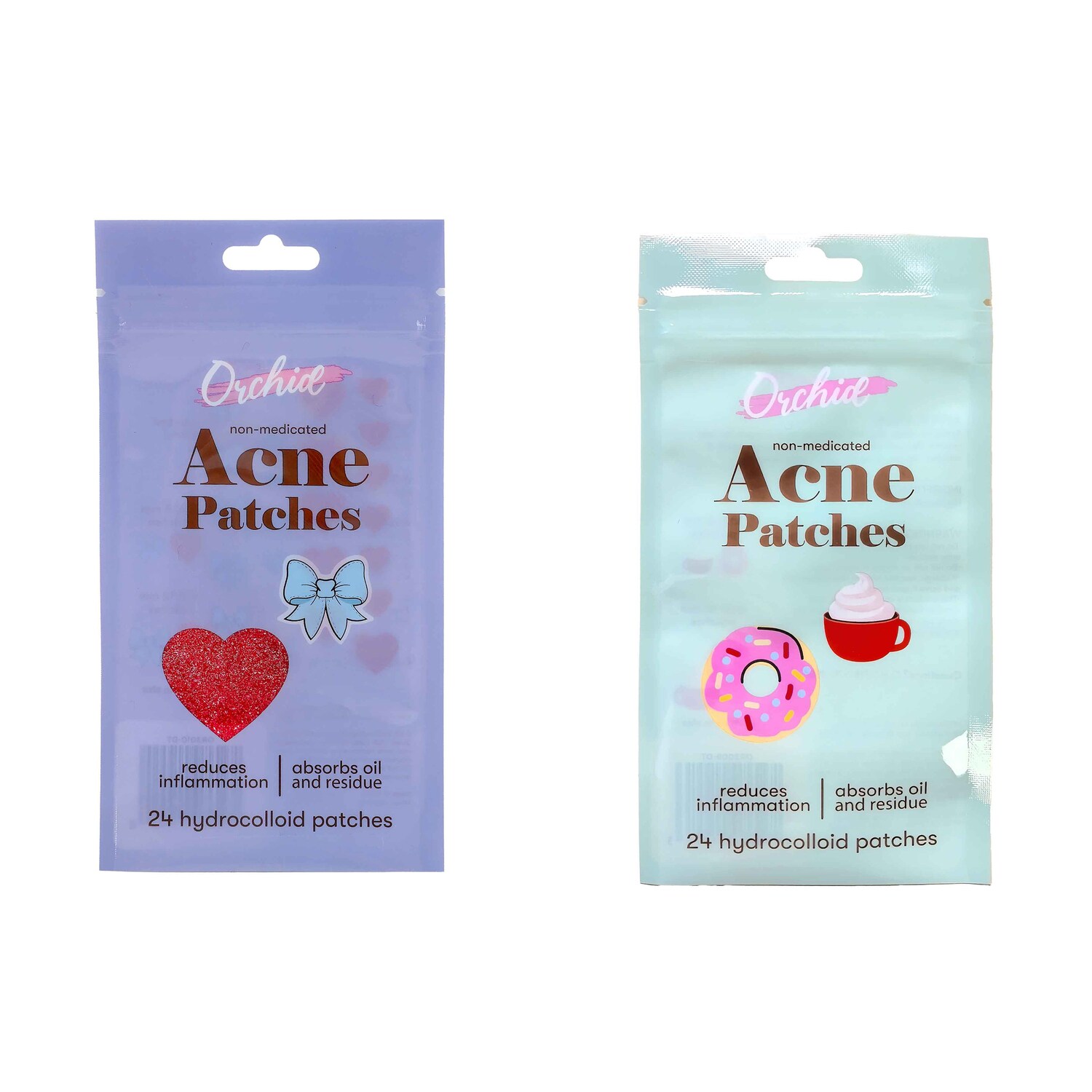 Orchid Non-Medicated Acne Patch, Assorted Designs, 24-pc Pack — coming to Dollar Tree Oct 5, 2026