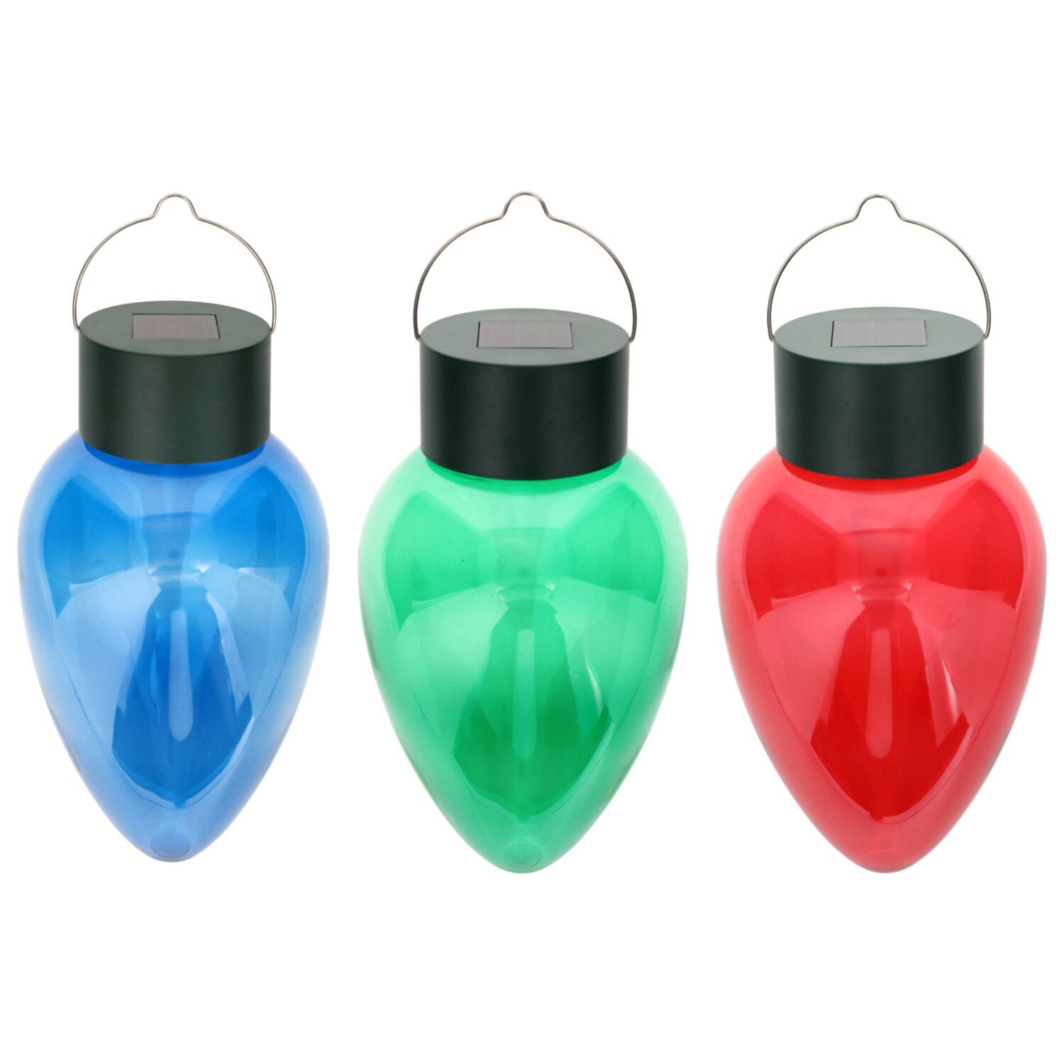 Christmas House Solar Hanging Bulb Decor, Assorted Colors. — coming to Dollar Tree Sep 16, 2026