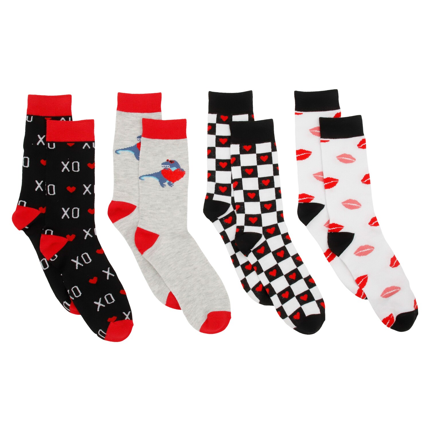 Seasonal Collection Crew Socks Size 6-12, Assorted Designs, 2-pc Pack — coming to Dollar Tree Dec 2, 2026