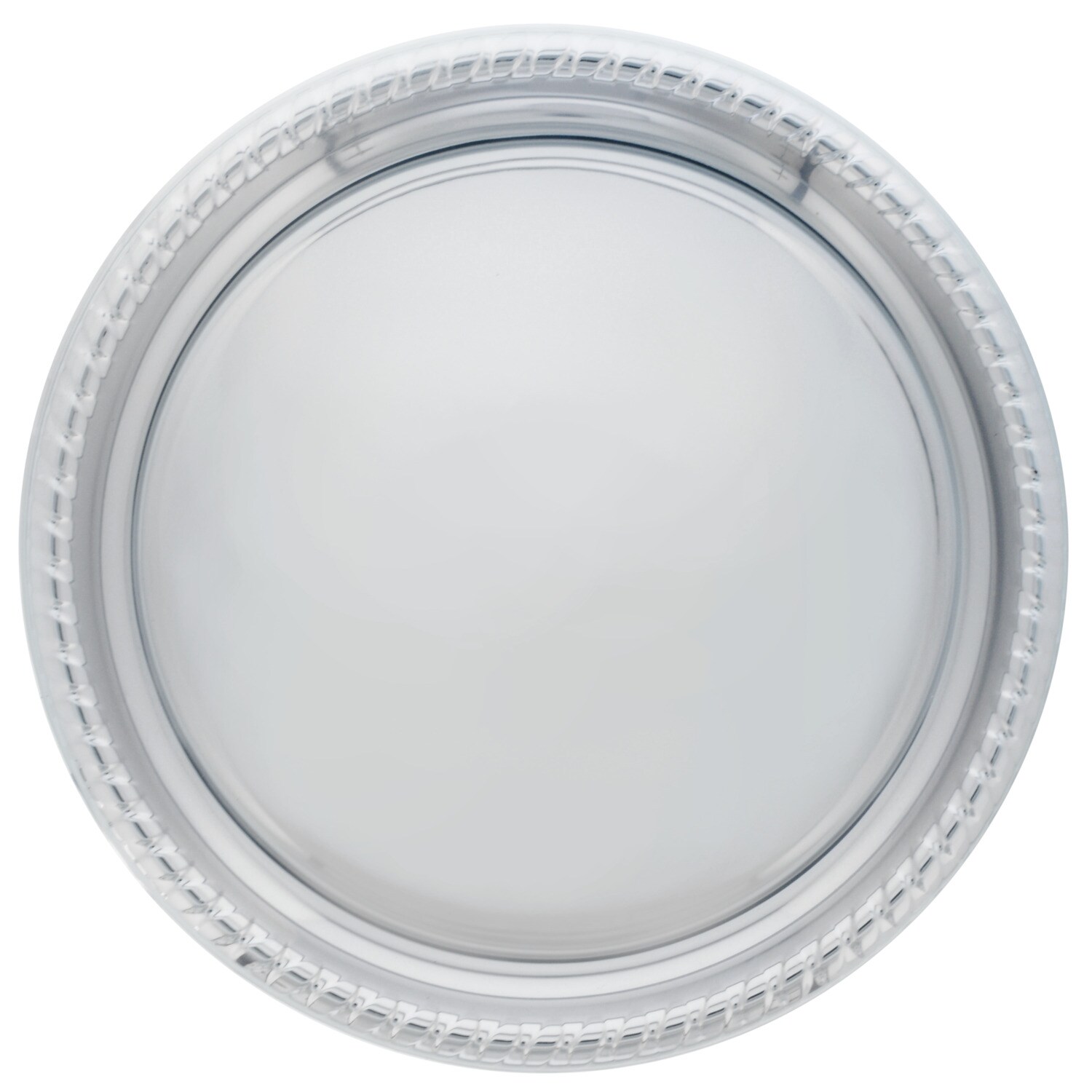 Caterer's Corner Round Plastic Serving Tray — coming to Dollar Tree Sep 27, 2026