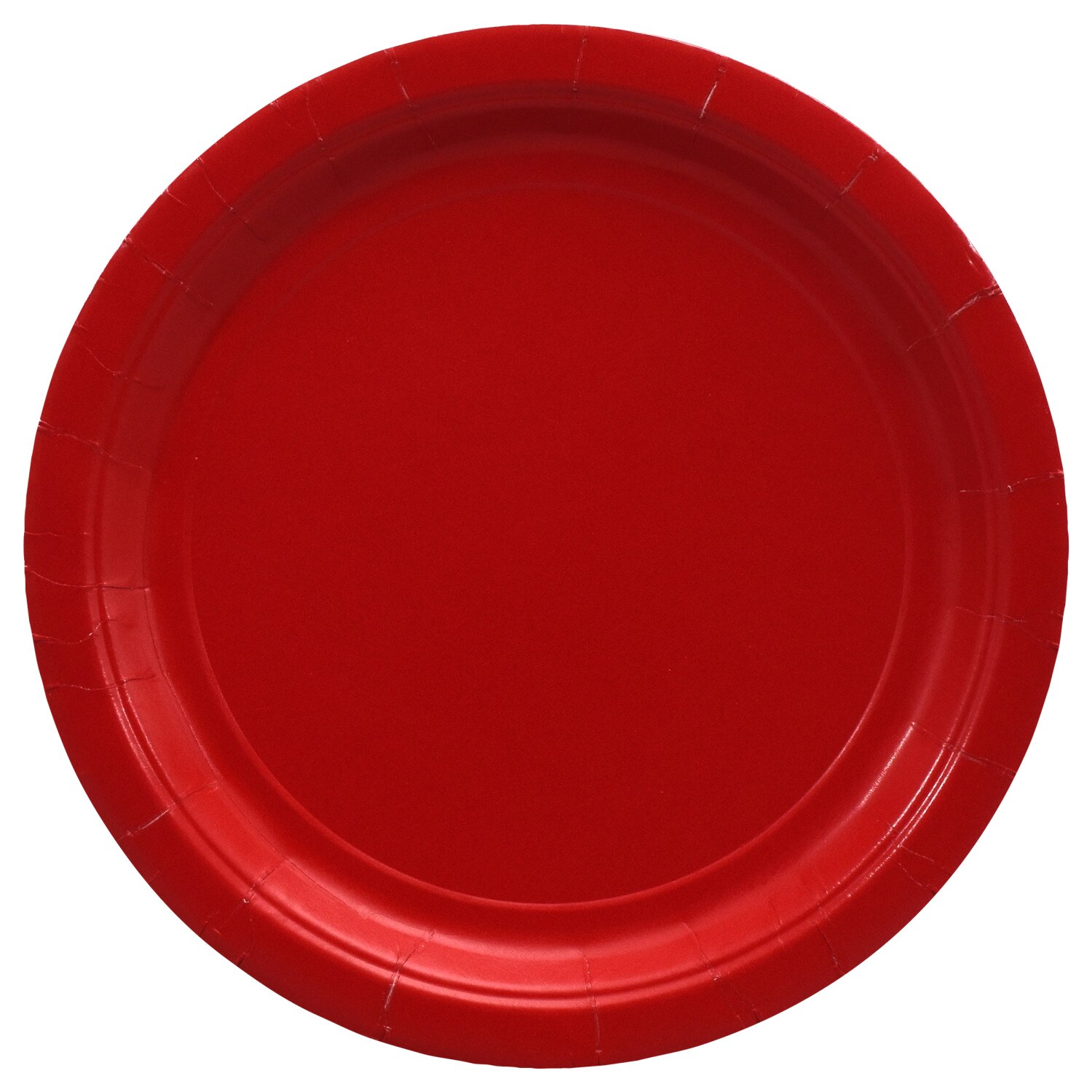 Red Paper Party Plates, 9