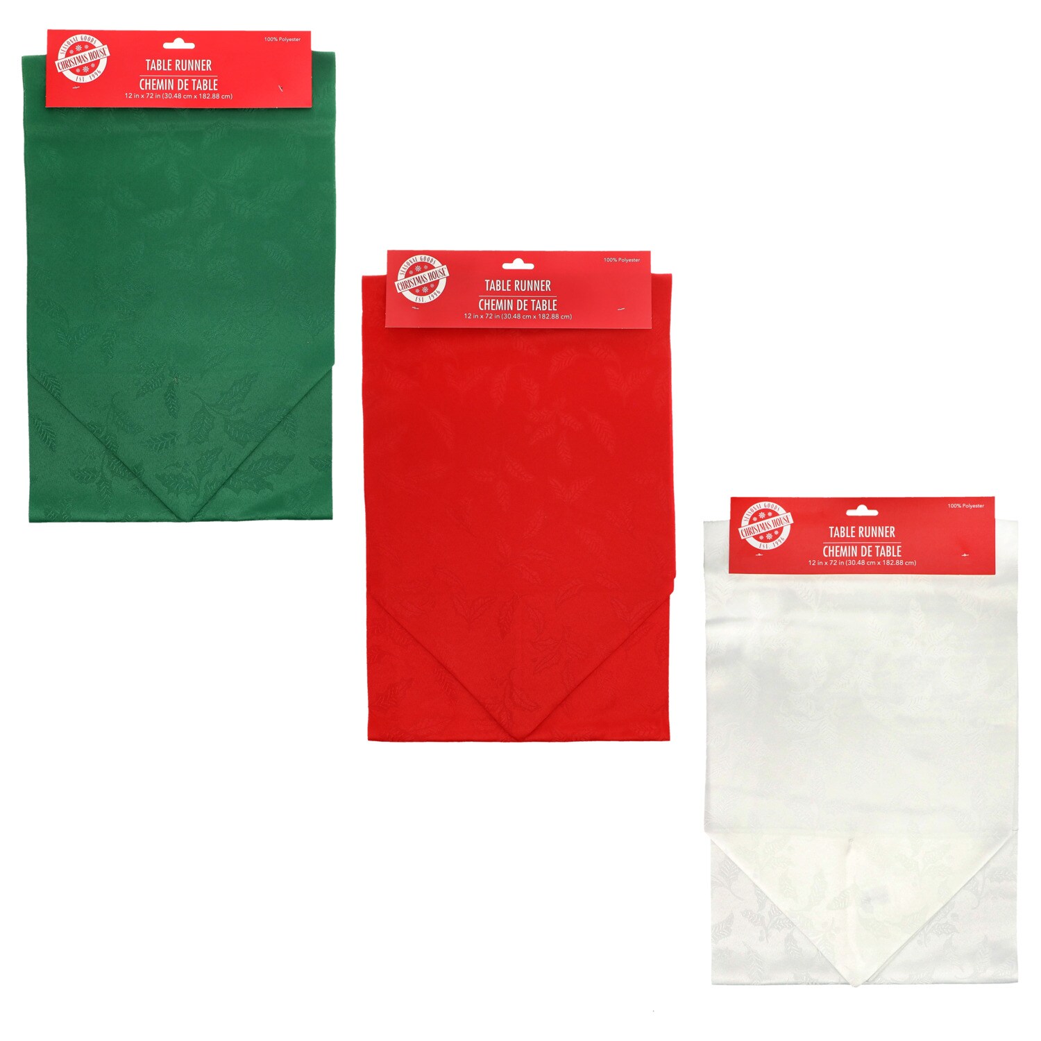 View Christmas House Table Runner, 12x72