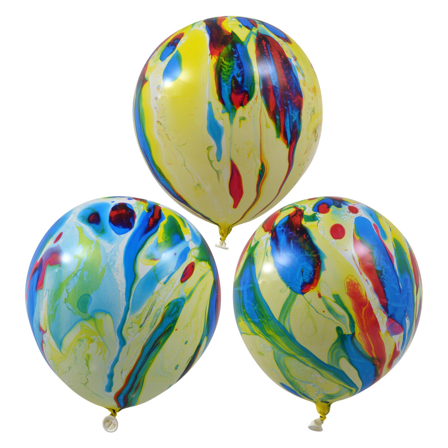 Colorful Marble Latex Balloons, 10ct. Packs