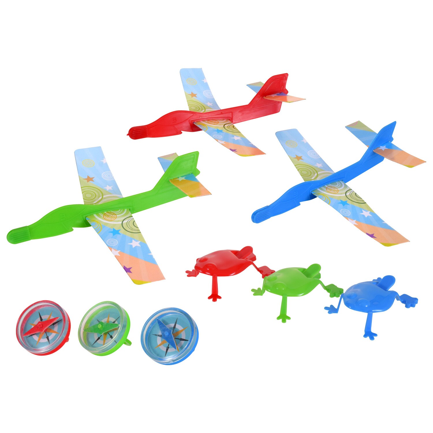 Assorted Colorful Party Favors, 6ct. Packs