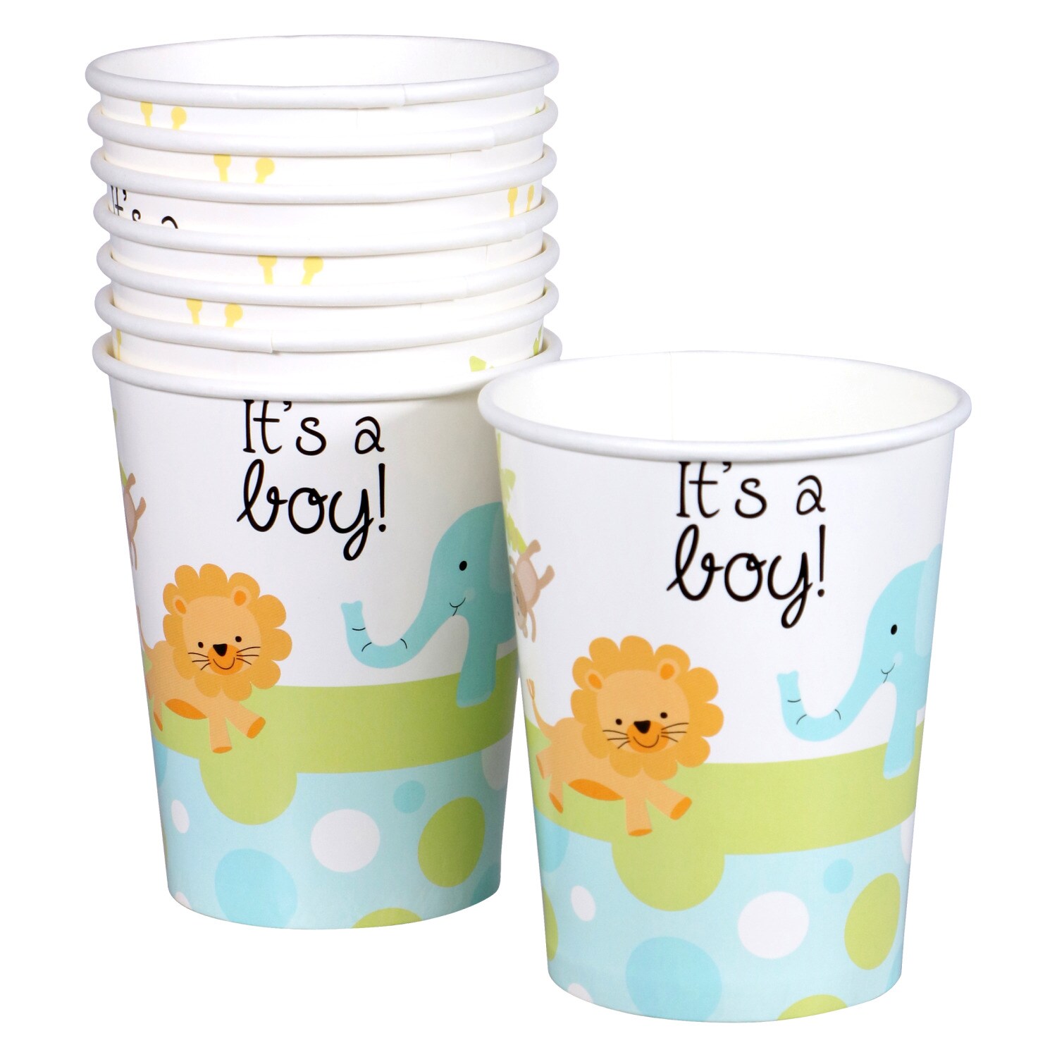 Its a Boy Paper Party Cups, 9 oz., 12ct. Packs