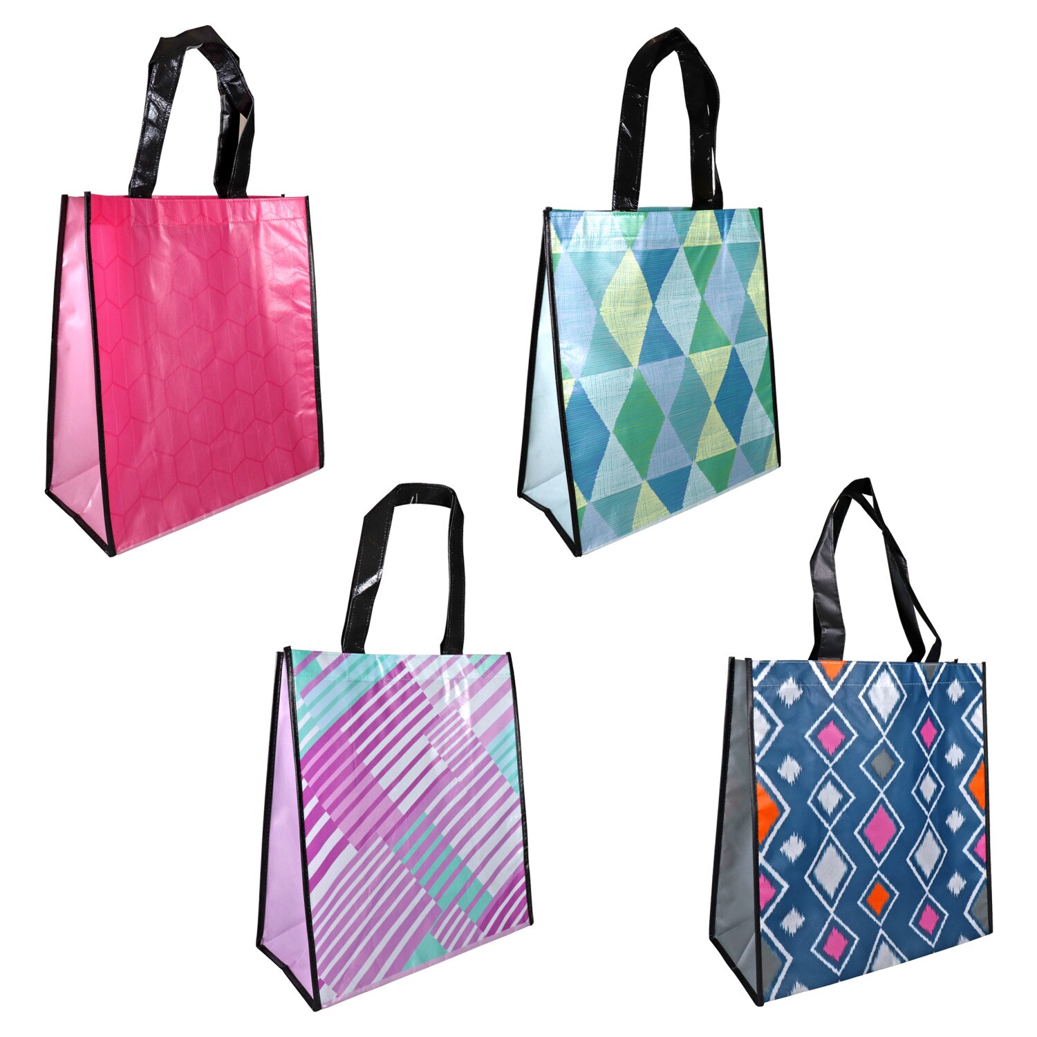 Fashion Tote Bags, 13.25x14 in.