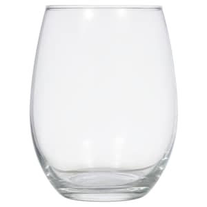 Simple Stemless Glass Wine Glasses, 20.5 oz.