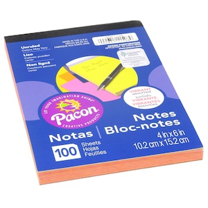 View Pacon Vibrant Colors 100-Sheet Note