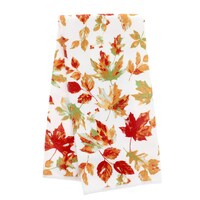 Home Collection Fall Leaves Microfiber Kitchen Towels, 15x25 in.