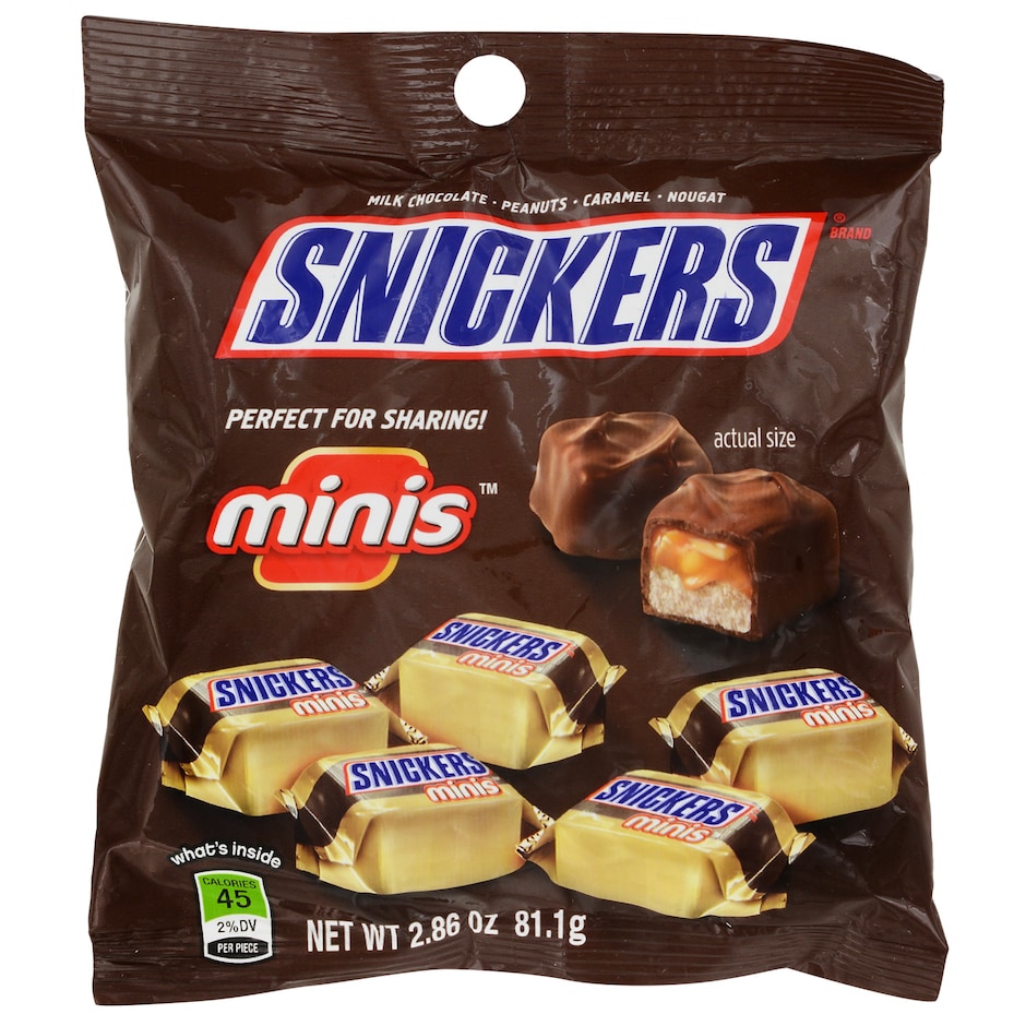 Bulk Mini Snickers Candies, 2.86 oz. Bags | Dollar Tree