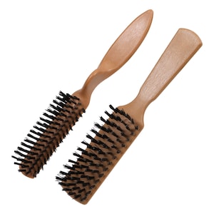 Stiff-Bristle Hair Brushes, 7.5 in.