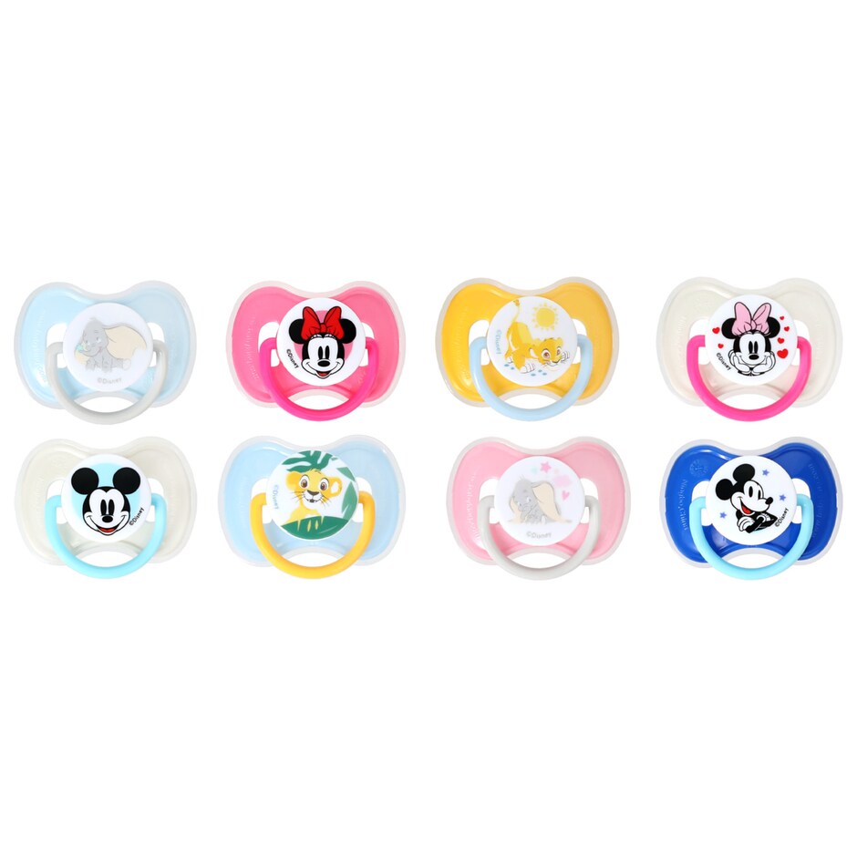 Disney Baby Pacifiers, 2x1.5 in.