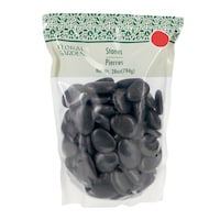 Polished Black River Rocks, 32 oz. Bags — Dollar Tree