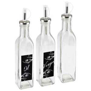 View Glass Oil and Vinegar Bottles
