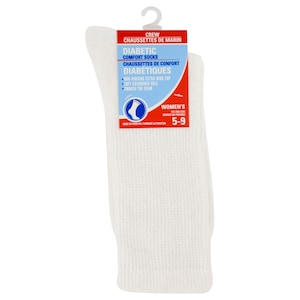 View Women's Diabetic Comfort Crew Socks