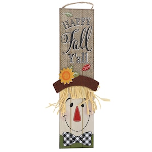 View Hanging Harvest Scarecrow Décor, 24-in.