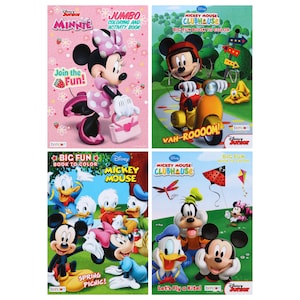 Disney Big Fun Coloring and Activity Books, 96 Pages