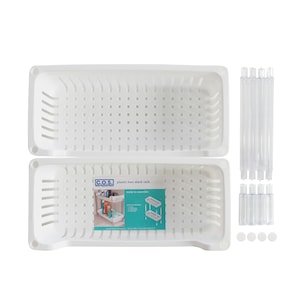 Cop2 Rack View C.O.S Plastic Two-Stack Rack, 1-ct.