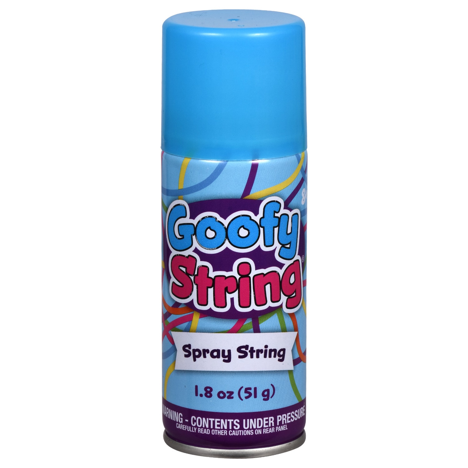 View Goofy String, 1.8 oz. Cans. Photo from Dollar Tree website. 