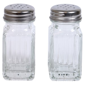 Greenbrier Glass Salt & Pepper Shaker Set - 2 ct