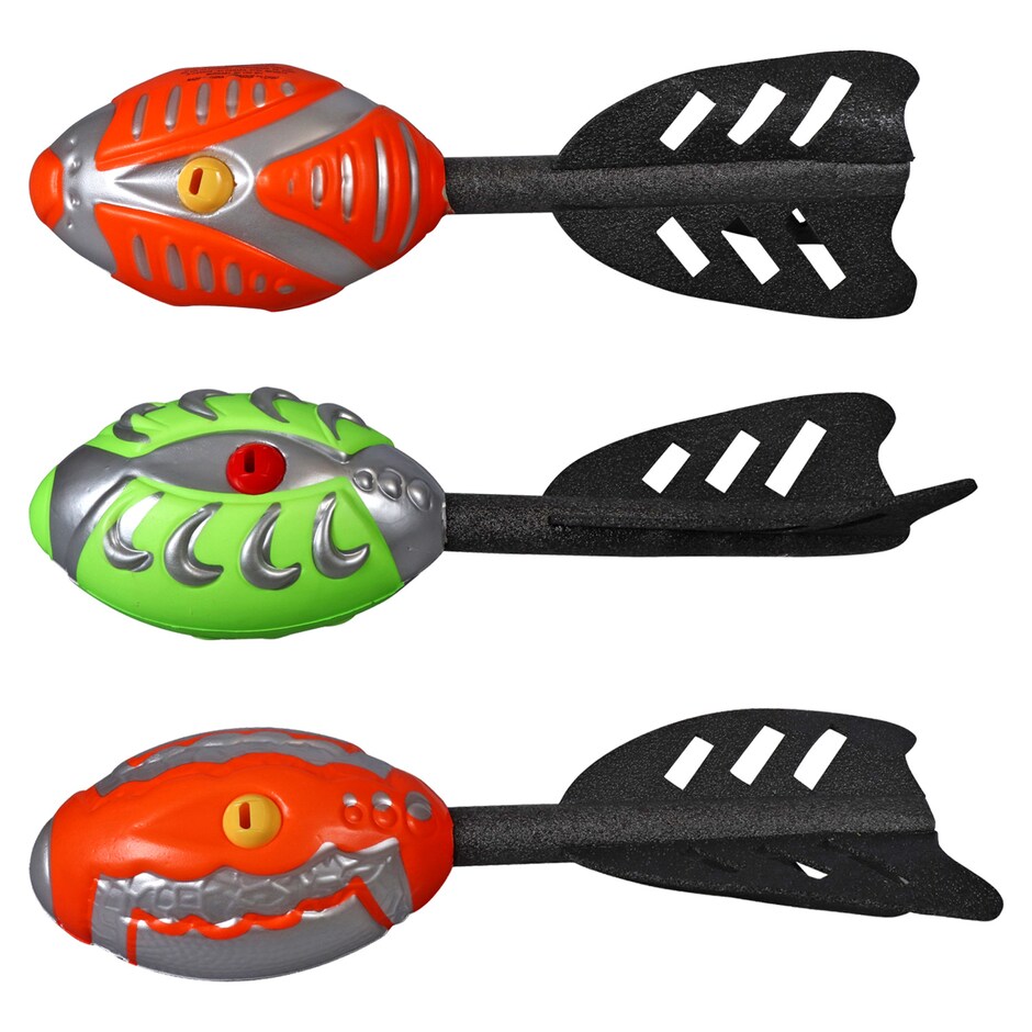 Whistle Tail Shark Long-Distance Footballs, 12.125x3.25 in.