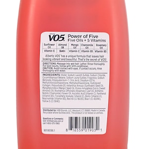 Plus5 Shampoo View VO5 Hair Volumizing Shampoo, 18