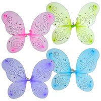Glitter Fairy Wings With Gems — Dollar Tree