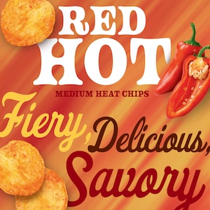 View Herr's Red Hot Potato Chips,