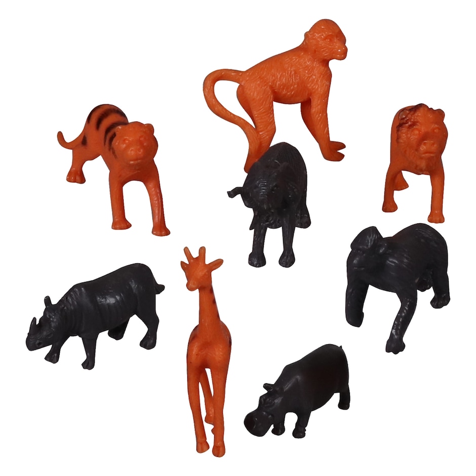 Small Toy Wild Animals for Kids, 8-ct. Packs