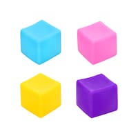 Glitter Gel Squash Cube, Assorted Colors — Dollar Tree