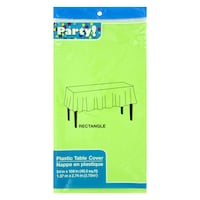 Lime Green Plastic Table Covers 54x108, Does Dollar Tree Have Tablecloths