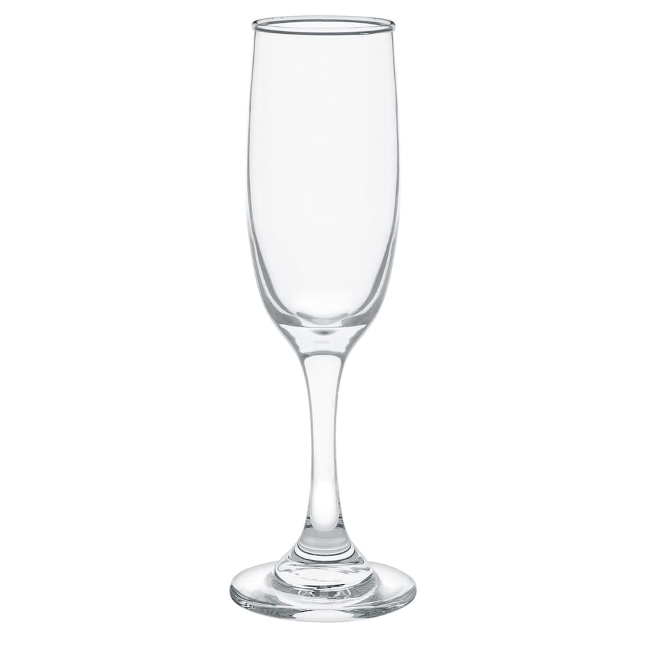 Tapered Glass Champagne Flute