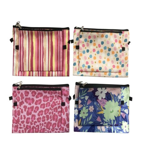 View Sassy+Chic Zippered Cosmetic Bags, 2-ct.
