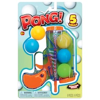Pong Ball Blaster Set, 6-Piece Pack. — Dollar Tree